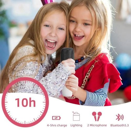 Y1-Single Mic Wireless Microphone Bluetooth Speaker Home Edition - Black