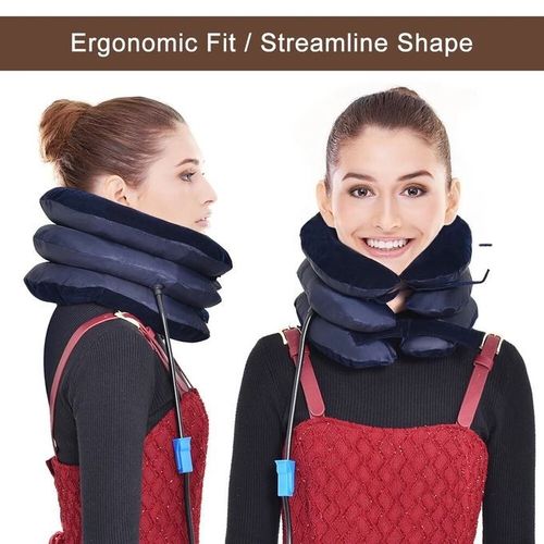 Adjustable Inflatable Traction Neck Stretcher Pain Relief