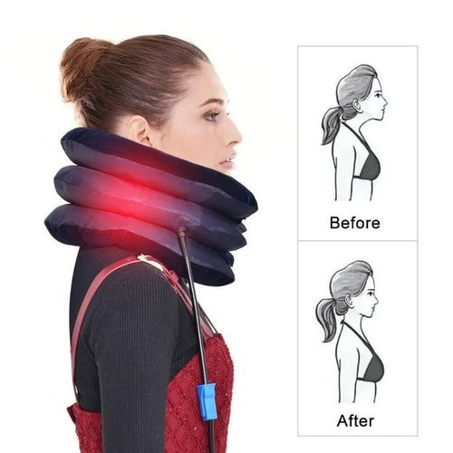 Adjustable Inflatable Traction Neck Stretcher Pain Relief