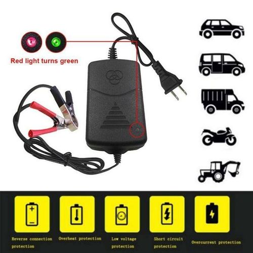 12V Sealed Lead Acid Rechargeable Automatic Battery Charger