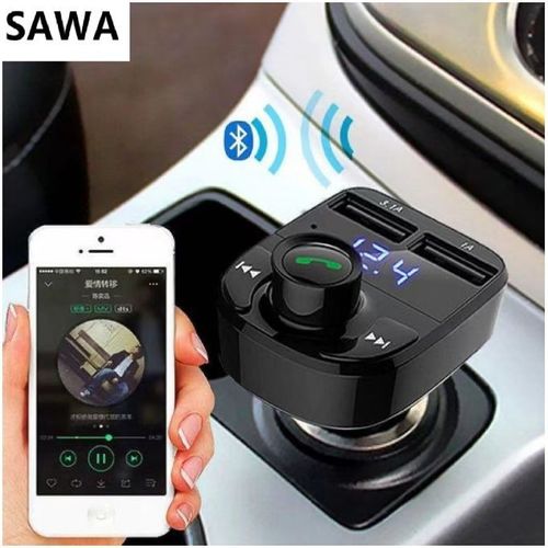 Multifunction Wireless Car MP3 Player Bluetooth Car Kit Transmitter Handsfree Calling Dual USB Car Charger Phone Charger