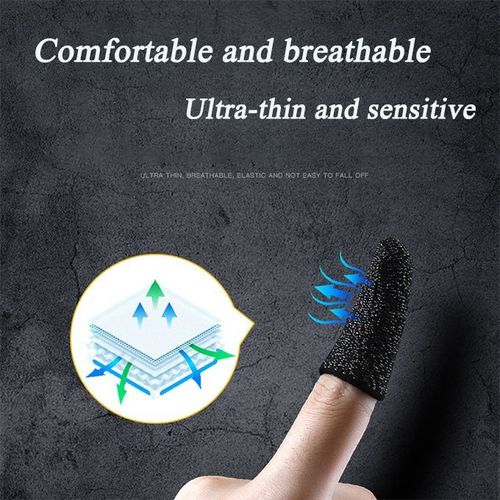 4Pcs Mobile Game Controller Finger Sleeve Sets Anti-Sweat