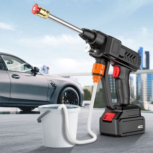Mythco Cordless Portable 300W Pressure Washer, 6 In 1 Nozzle