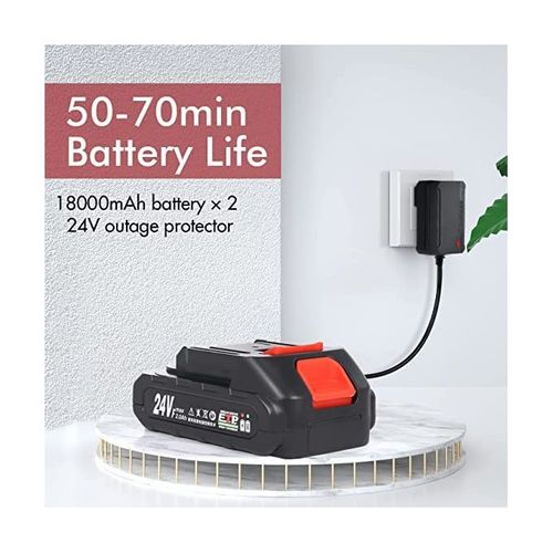 Mythco Cordless Portable 300W Pressure Washer, 6 In 1 Nozzle