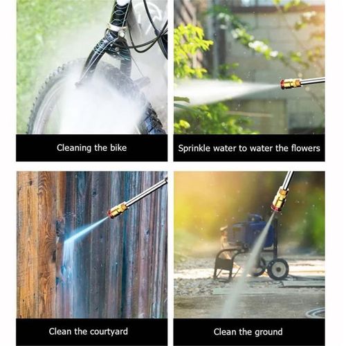 Mythco Cordless Portable 300W Pressure Washer, 6 In 1 Nozzle