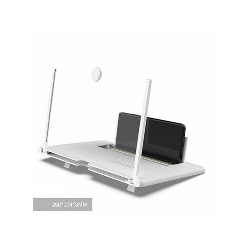12 Inch Folding Phone Screen Magnifier-White
