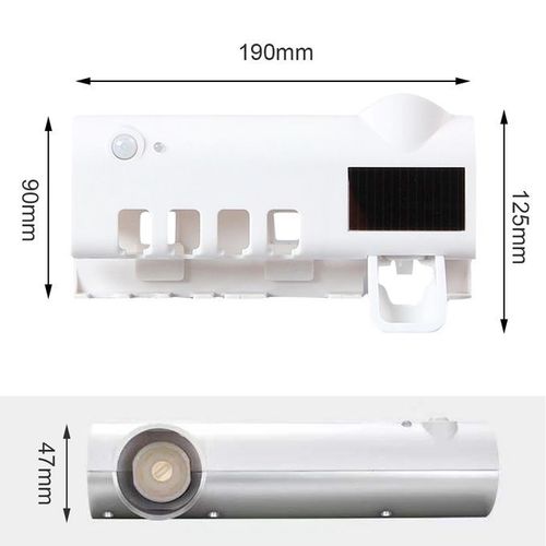 Toothbrush Holders And Automatic Toothpaste Dispenser