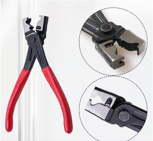 Pipe bundle pliers for cars