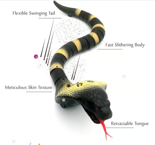 🐍Tricky Toys -Remote control Naja snake toy