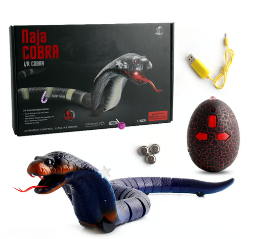 🐍Tricky Toys -Remote control Naja snake toy