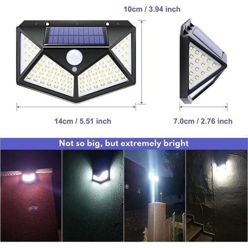 100 LED security light Original Super High LED Solar Motion Sensor Security Lamp
