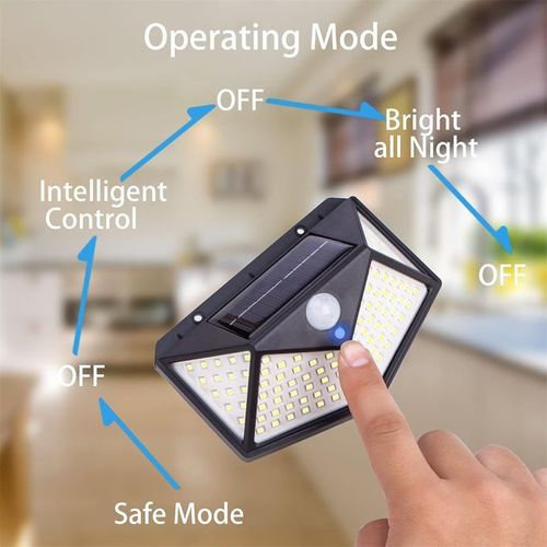 100 LED security light Original Super High LED Solar Motion Sensor Security Lamp