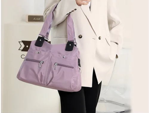 🔥winter sale🎁-Large Capacity Waterproof Multi Pocket Shoulder Bag