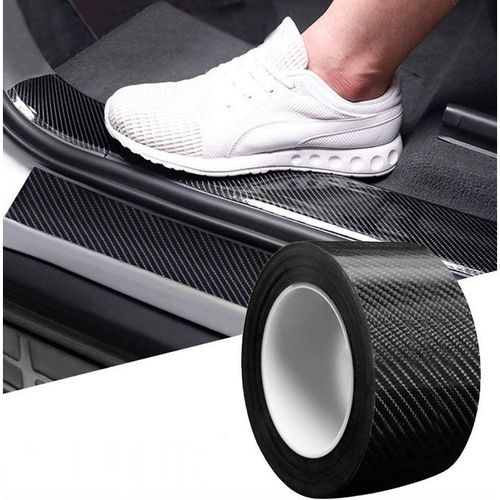 5D Carbon Fiber Car Frame Anti Scratch Sticker