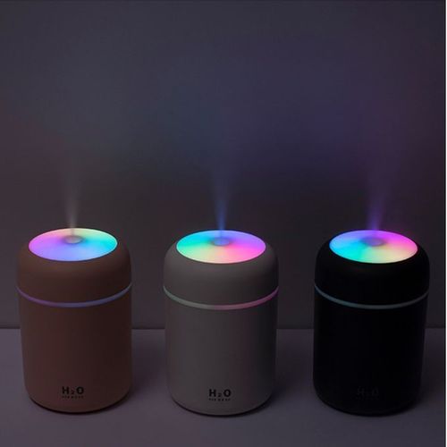 300mL Air Humidifier USB Air Diffuser Colorful Light Quiet