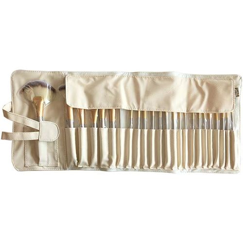 24 PCS High-grade Beige Beauty Makeup Brushes Tools Kit