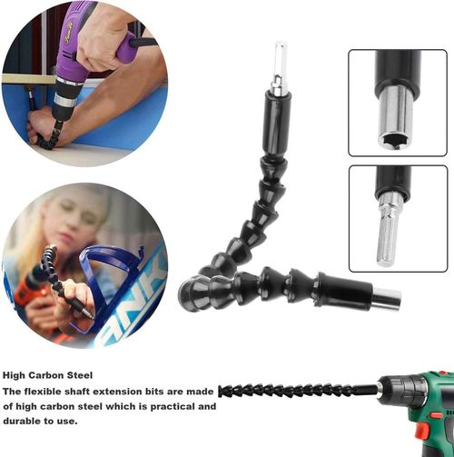 Flexible drill extension kit