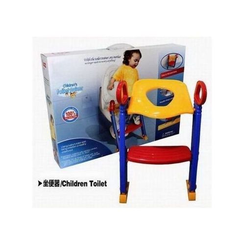 Foldable Children Toilet Potty Seat Training Ladder Chair