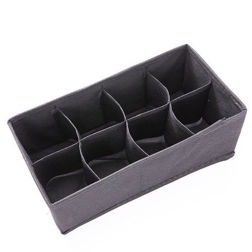 4PCS Drawer Storage Box For Underwear Bra Socks