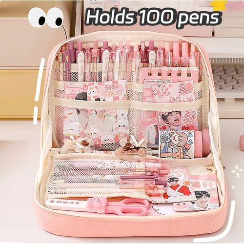 Pencil Case Large Capacity Bag Pouch Box Schools Offices Supplies