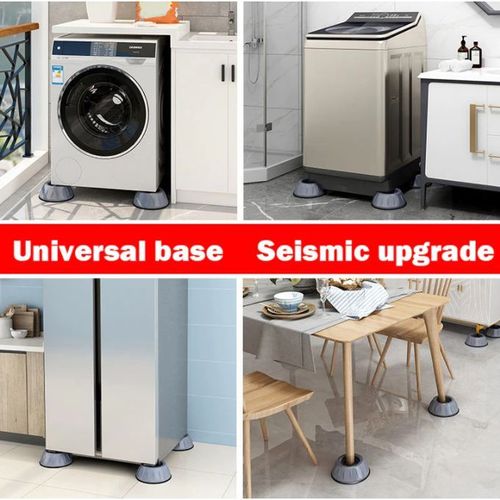 4pcs Anti-Vibration Feet Pads Washing Machine Anti-Vibration Fixed Anti-Slip Pad