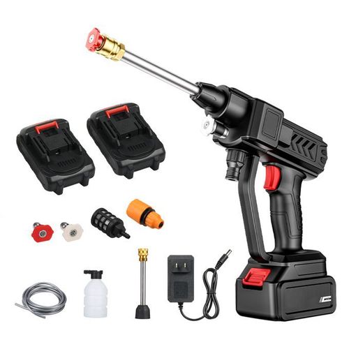20V 60Bar 300W Cordless High Pressure Car Washer Pressure Spray Gun