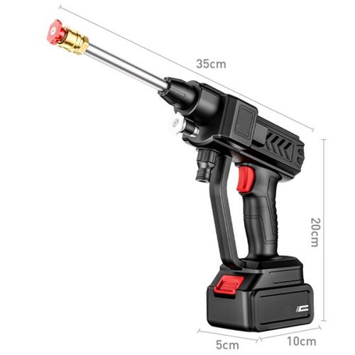 20V 60Bar 300W Cordless High Pressure Car Washer Pressure Spray Gun
