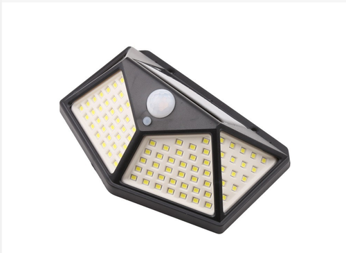 Mythco 100 LEDs Solar Outdoor Lights With Motion Sensor 2 Pack