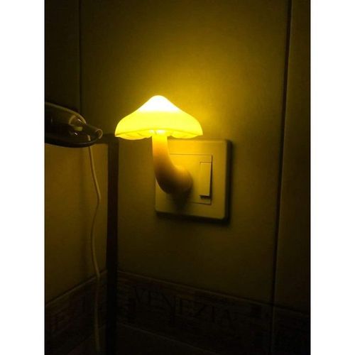 Mythco Sensor LED Night Lights Cute Mushroom Wall Lamps