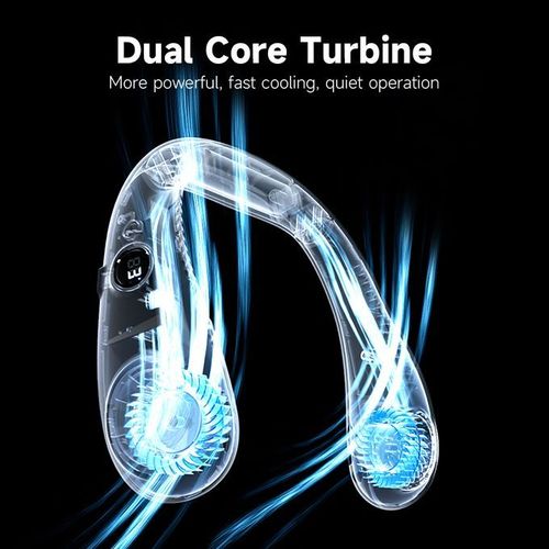 Neck Fan Rechargeable Hanging Portable Bladeless Adjustable