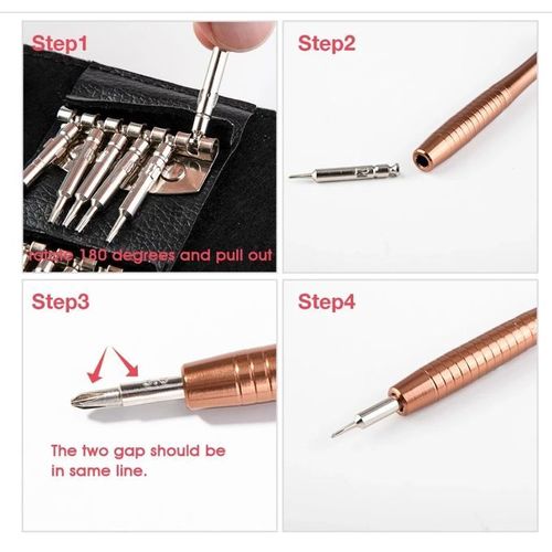 Mini Precision Screwdriver Set 25 In 1 Repair Tools Kit For IPhone Camera Watch Tablet PC