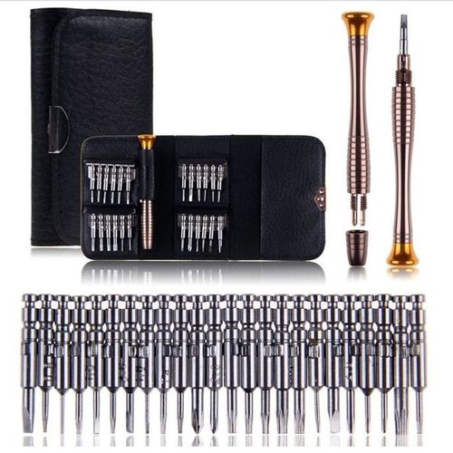 Mini Precision Screwdriver Set 25 In 1 Repair Tools Kit For IPhone Camera Watch Tablet PC