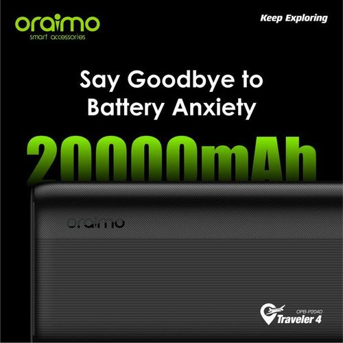 Oraimo Traveler 4 20000mAh 10.5W Power Banks