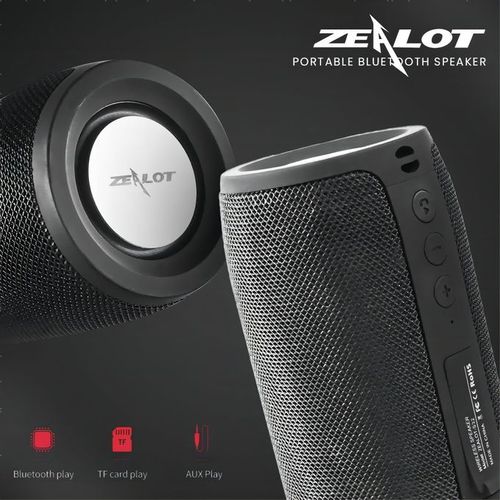 Zealot S32 Bluetooth Speaker Portable 3D Stereo Soundwoofer