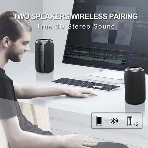 Zealot S32 Bluetooth Speaker Portable 3D Stereo Soundwoofer