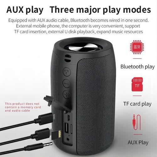 Zealot S32 Bluetooth Speaker Portable 3D Stereo Soundwoofer