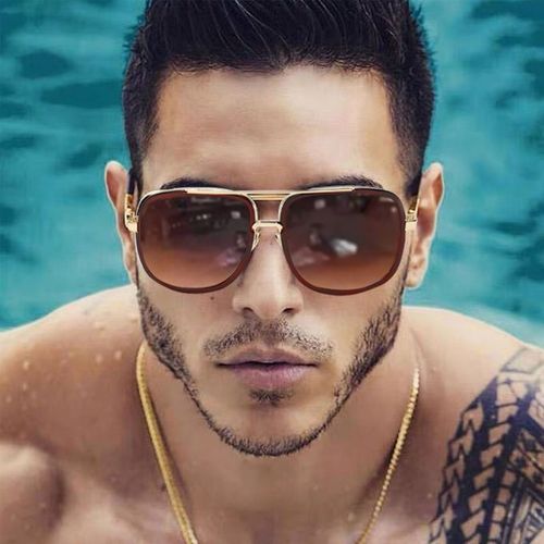 Vintage Sunglasses Designer Sunglasses UV400 Protection - Unisex