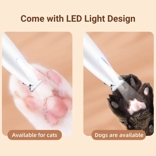 Waterproof LED Rechargeable Pet Shaver