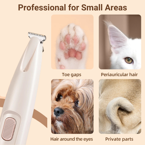 Waterproof LED Rechargeable Pet Shaver