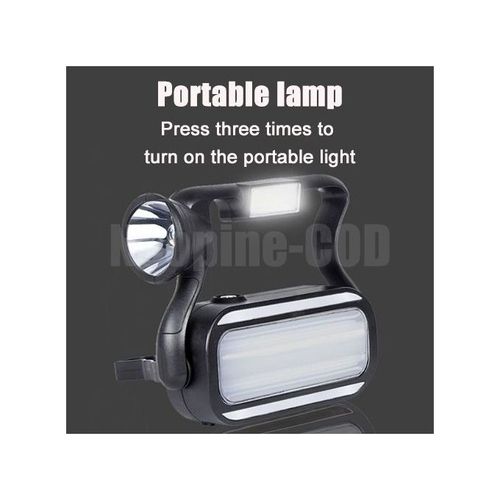 Rechargeable Torch - Solar Powered
