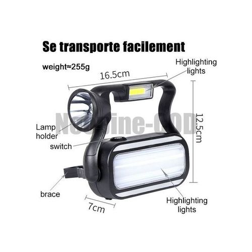 Rechargeable Torch - Solar Powered