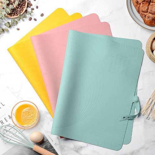 Silicone Baking Mat Band Scale Rolling Pad - Green