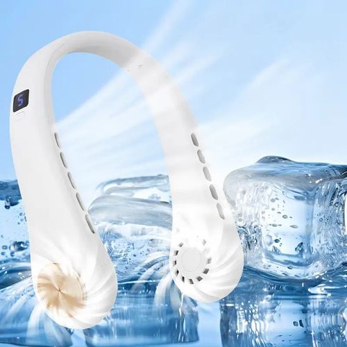 Neck Fan Rechargeable Hanging Portable Bladeless Adjustable
