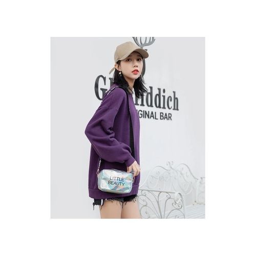 Small Women Laser Crossbody Bag Messenger Shoulder Bag