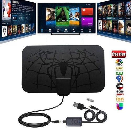 EAGEAT 3600Miles Digital Antenna TV Indoor Signal Amplifier 4K UHD