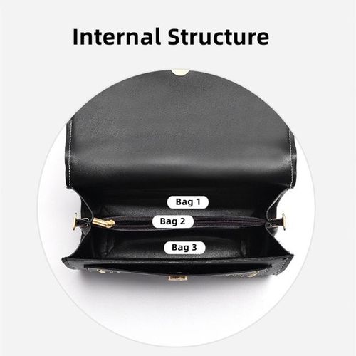 Women Bags Ladies Bags Handbags Sling Bags Shoulder Bags （Black）
