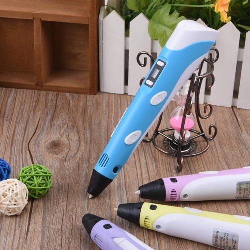 3D printer pen with LED display with 15 colours x PLA 3m consumables