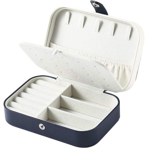 Jewelry Box Jewelry Organizer Jewelry Holder Case-Navy