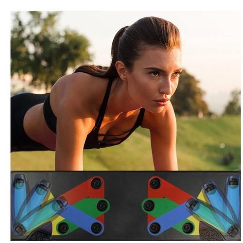 9 In 1 Push Up Rack Board Fitness Exercise BodyBuilding Tool