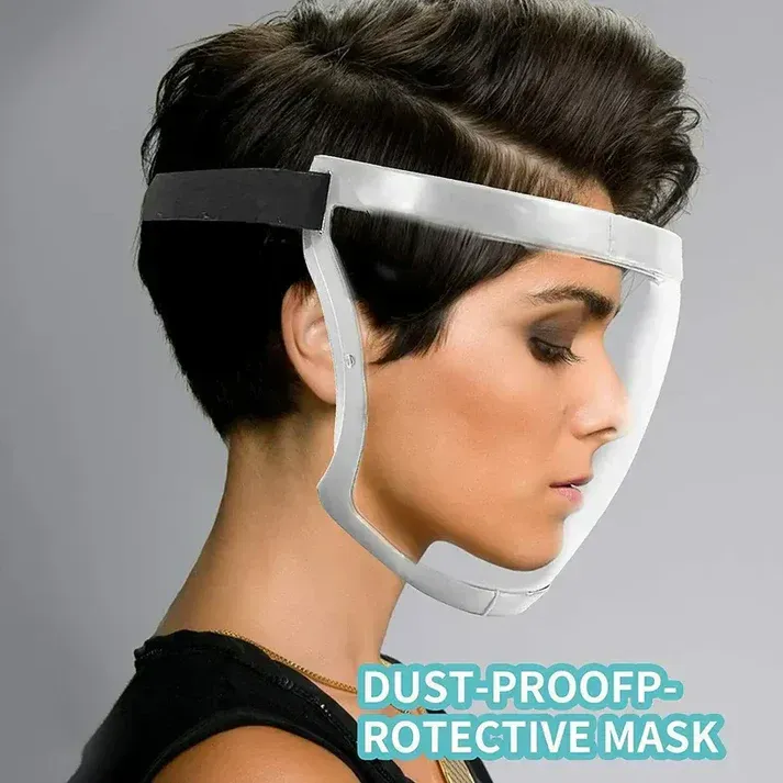 Horse head full face protection anti-spray mask anti-fog anti-splash personalized head-mounted glasses space ball shaped goggles